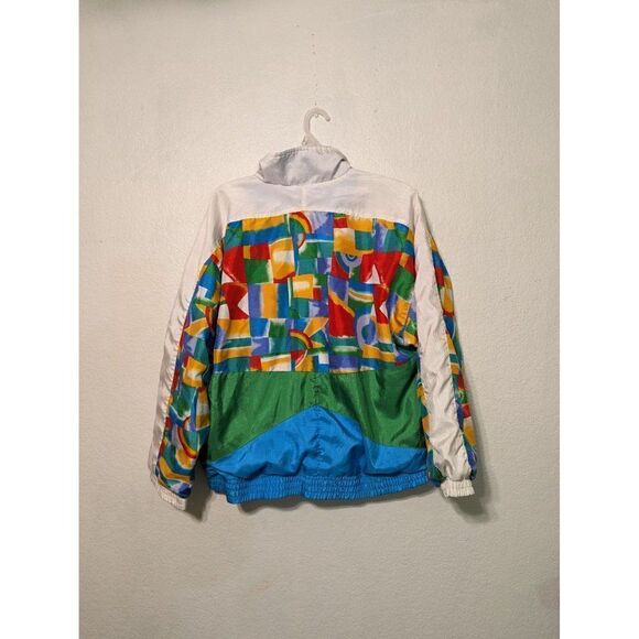 Colorful Geometric Women's Jacket - Picture 5 of 16